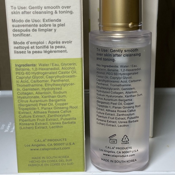 CALA Total Revital Toner 4 Oz, Lotion 3.4 Oz, and Serum 1.7 Oz set of Three - Picture 11 of 12